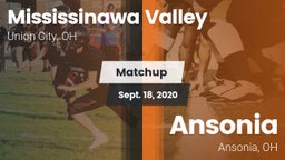 Matchup: Mississinawa Valley vs. Ansonia  2020