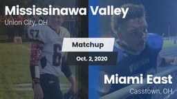 Matchup: Mississinawa Valley vs. Miami East  2020