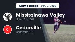 Recap: Mississinawa Valley  vs. Cedarville  2020