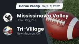Recap: Mississinawa Valley  vs. Tri-Village  2022