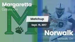 Matchup: Margaretta vs. Norwalk  2017