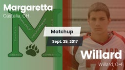 Matchup: Margaretta vs. Willard  2017