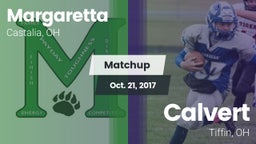 Matchup: Margaretta vs. Calvert  2017