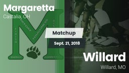 Matchup: Margaretta vs. Willard  2018