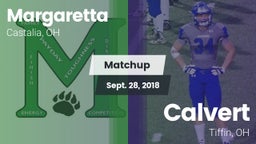 Matchup: Margaretta vs. Calvert  2018