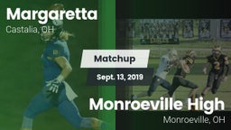 Matchup: Margaretta vs. Monroeville High 2019