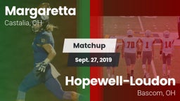 Matchup: Margaretta vs. Hopewell-Loudon  2019