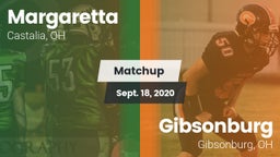 Matchup: Margaretta vs. Gibsonburg  2020