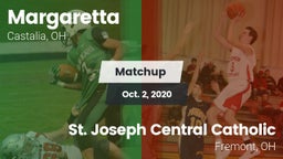 Matchup: Margaretta vs. St. Joseph Central Catholic  2020