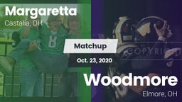 Matchup: Margaretta vs. Woodmore  2020