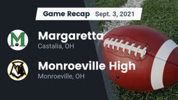 Recap: Margaretta  vs. Monroeville High 2021