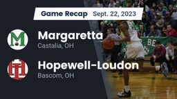 Recap: Margaretta  vs. Hopewell-Loudon  2023