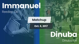 Matchup: Immanuel vs. Dinuba  2017