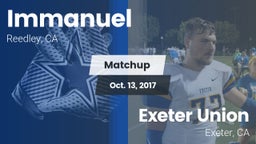 Matchup: Immanuel vs. Exeter Union  2017