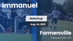 Matchup: Immanuel vs. Farmersville  2018