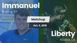 Matchup: Immanuel vs. Liberty  2018