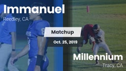 Matchup: Immanuel vs. Millennium  2019