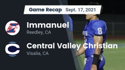 Recap: Immanuel  vs. Central Valley Christian 2021