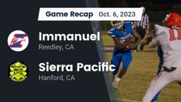 Recap: Immanuel  vs. Sierra Pacific  2023