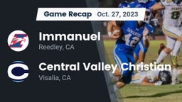 Recap: Immanuel  vs. Central Valley Christian 2023