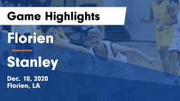 Florien  vs Stanley  Game Highlights - Dec. 10, 2020