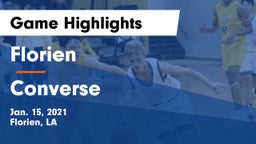 Florien  vs Converse  Game Highlights - Jan. 15, 2021