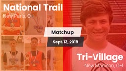 Matchup: National Trail vs. Tri-Village  2019