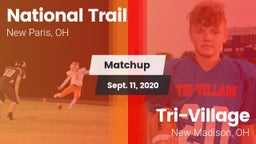 Matchup: National Trail vs. Tri-Village  2020