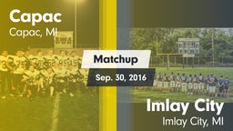 Matchup: Capac vs. Imlay City  2016