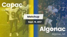 Matchup: Capac vs. Algonac  2017