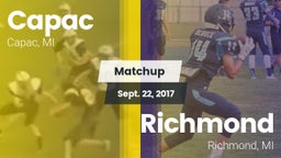 Matchup: Capac vs. Richmond  2017