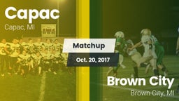 Matchup: Capac vs. Brown City  2017