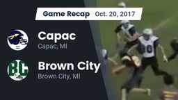 Recap: Capac  vs. Brown City  2017