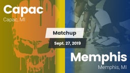 Matchup: Capac vs. Memphis  2019