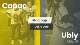 Matchup: Capac vs. Ubly  2019