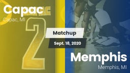 Matchup: Capac vs. Memphis  2020