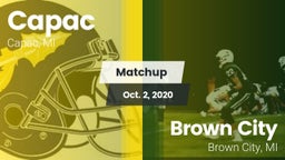 Matchup: Capac vs. Brown City  2020