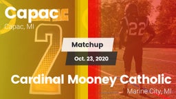 Matchup: Capac vs. Cardinal Mooney Catholic  2020