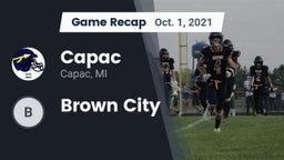 Recap: Capac  vs. Brown City 2021