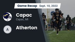 Recap: Capac  vs. Atherton 2022