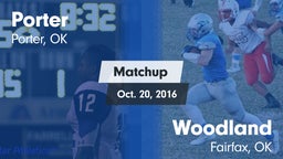 Matchup: Porter vs. Woodland  2016