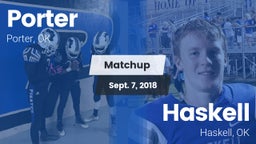 Matchup: Porter vs. Haskell  2018