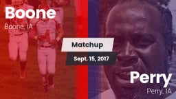 Matchup: Boone vs. Perry  2017