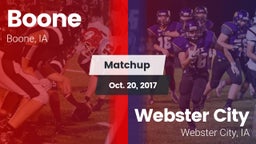Matchup: Boone vs. Webster City  2017