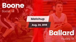 Matchup: Boone vs. Ballard  2018