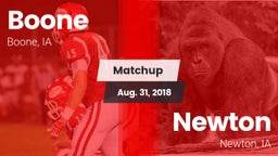 Matchup: Boone vs. Newton   2018