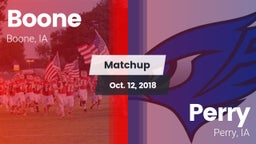 Matchup: Boone vs. Perry  2018