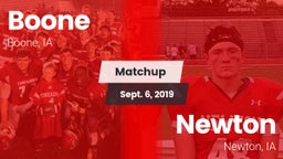 Matchup: Boone vs. Newton   2019