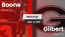 Matchup: Boone vs. Gilbert  2019