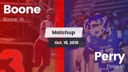 Matchup: Boone vs. Perry  2019